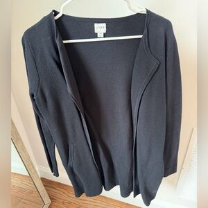 J. Crew factory Women's Elegant Black cardigan
